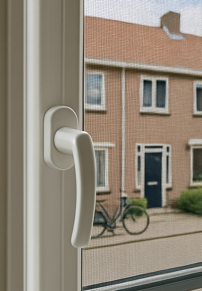 Een draaikiepraam is perfect voor de toepassing van een hor